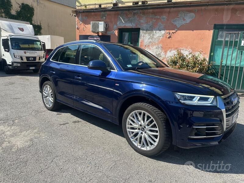 Usata Audi Q5 S-Line 190 CV (139 kW) 2019 Blu SUV