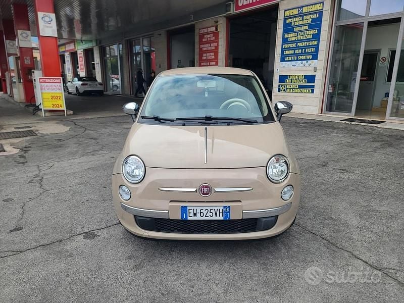 Usata Fiat 500 Pop 69 CV (50 kW) 2014 Beige