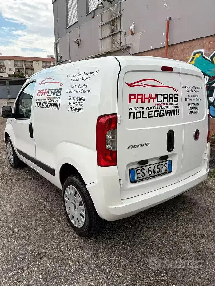Usata Fiat Fiorino 77 CV (56 kW) 2014 Bianco Monovolume