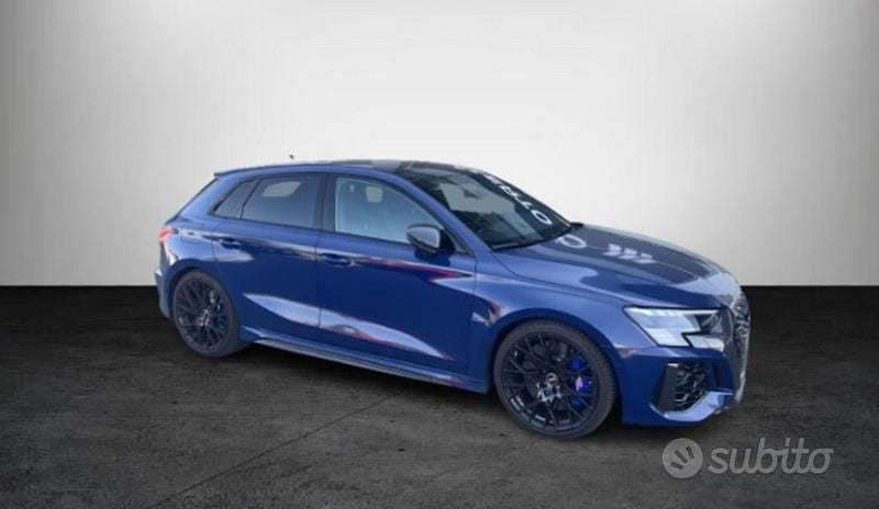Usata Audi RS3 Performance 2023 Blu Berlina