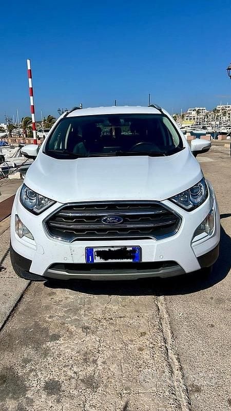 Bianco Usata 2018 Ford Ecosport Sport SUV | 15.000 € (Buon prezzo) - Immagine 1/4