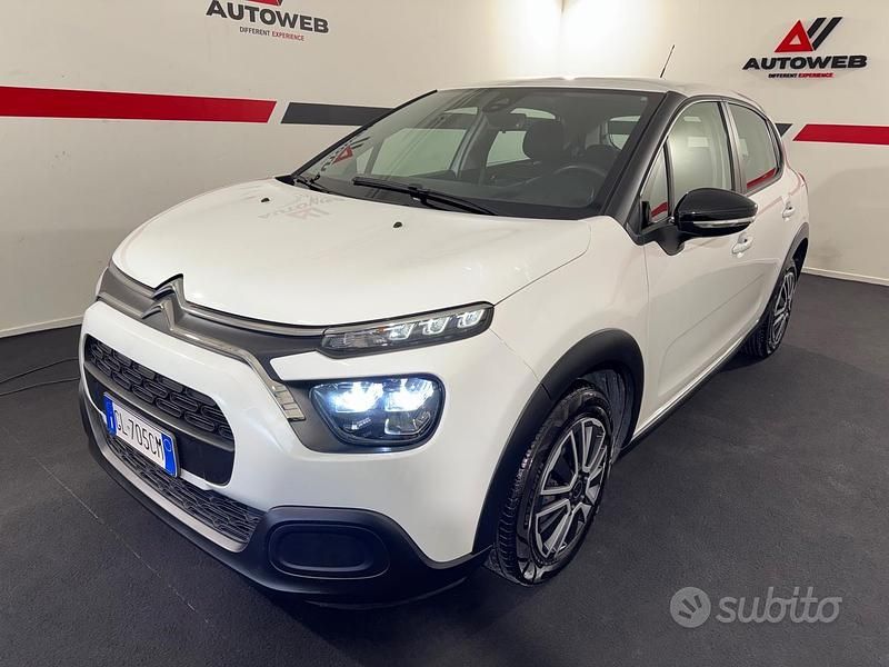 Usata Citroën C3 Shine 102 CV (75 kW) 2022 Bianco Utilitaria