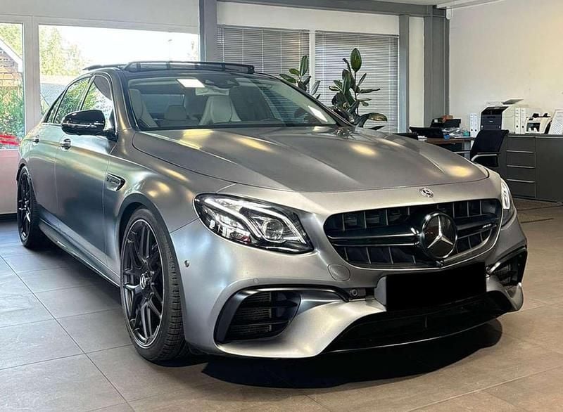 Usata Mercedes E63 AMG AMG 571 CV (419 kW) 2018 Grigio opaco performance Berlina