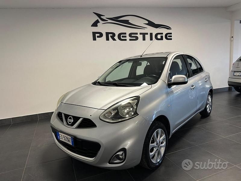 Usata Nissan Micra 80 CV (58 kW) 2015 Grigio Utilitaria