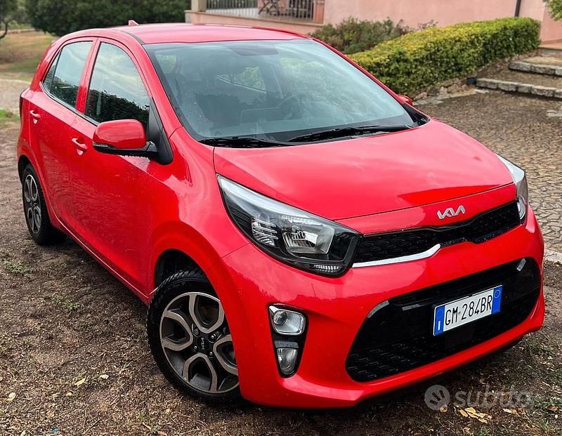 Usata Kia Picanto Style 2023 Rosso Utilitaria