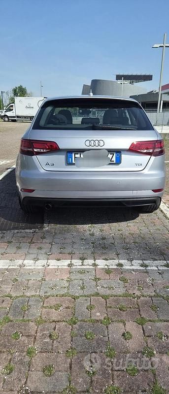 Usata Audi A3 Business 116 CV (85 kW) 2017 Grigio Berlina