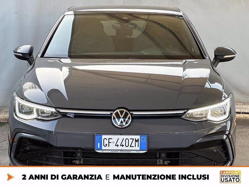 Usata VW Golf VIII R-line 150 CV (110 kW) 2021 Grigio Berlina