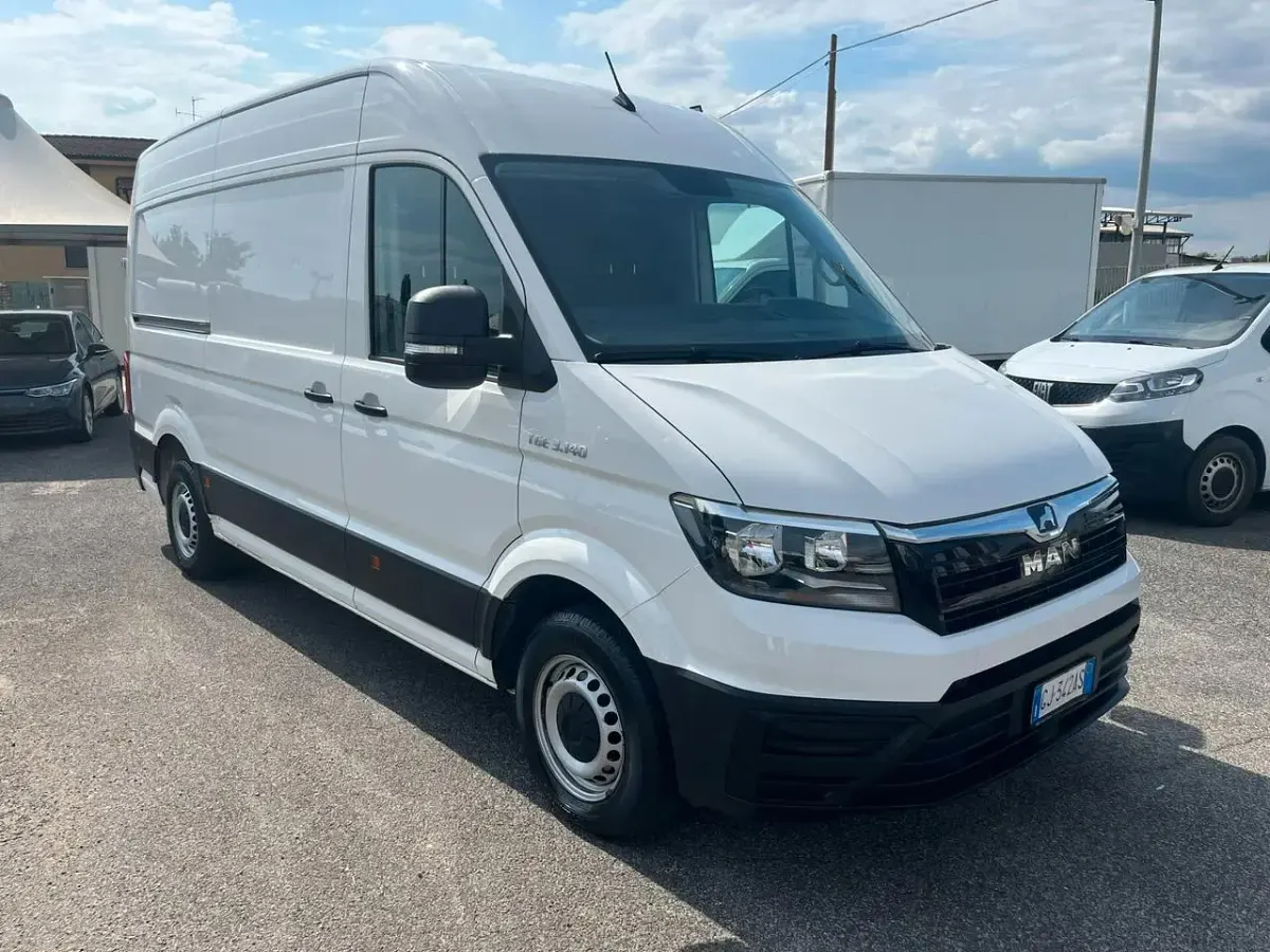 Usata MAN TGE 140 CV (102 kW) 2022 Bianco Furgone