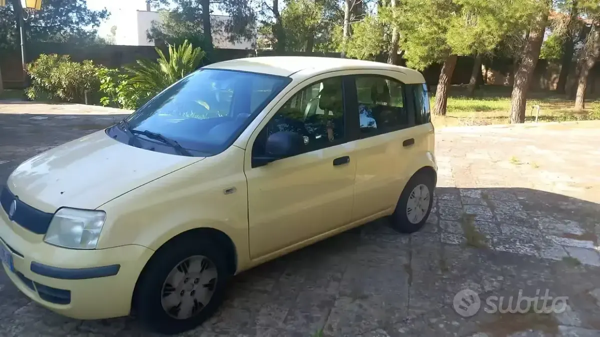 Usata Fiat Panda Active 54 CV (39 kW) 2010 Giallo Utilitaria