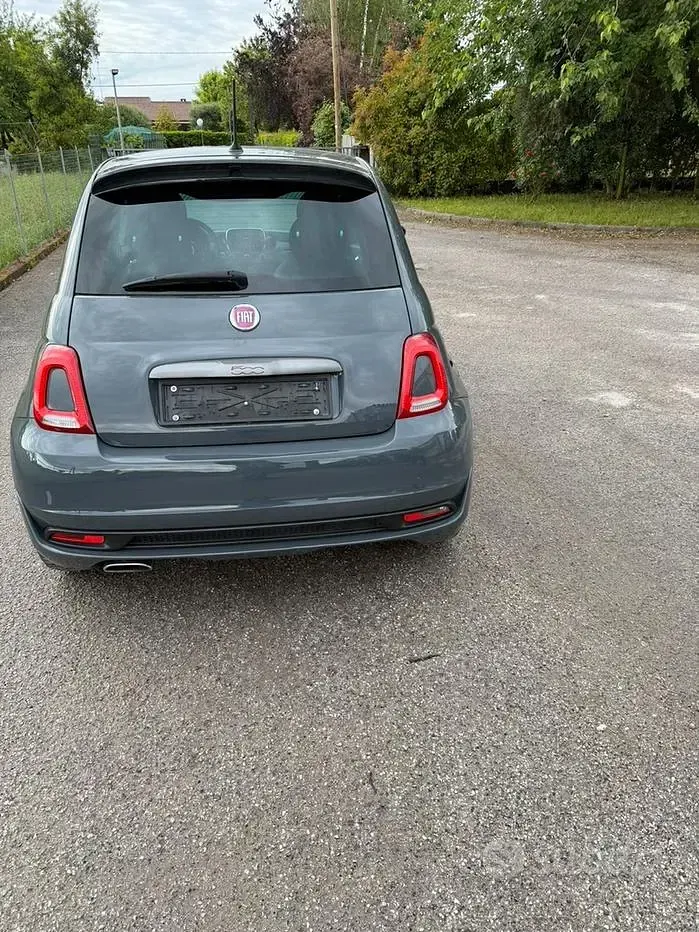 Usata Fiat 500 95 CV (69 kW) 2017 Grigio Berlina