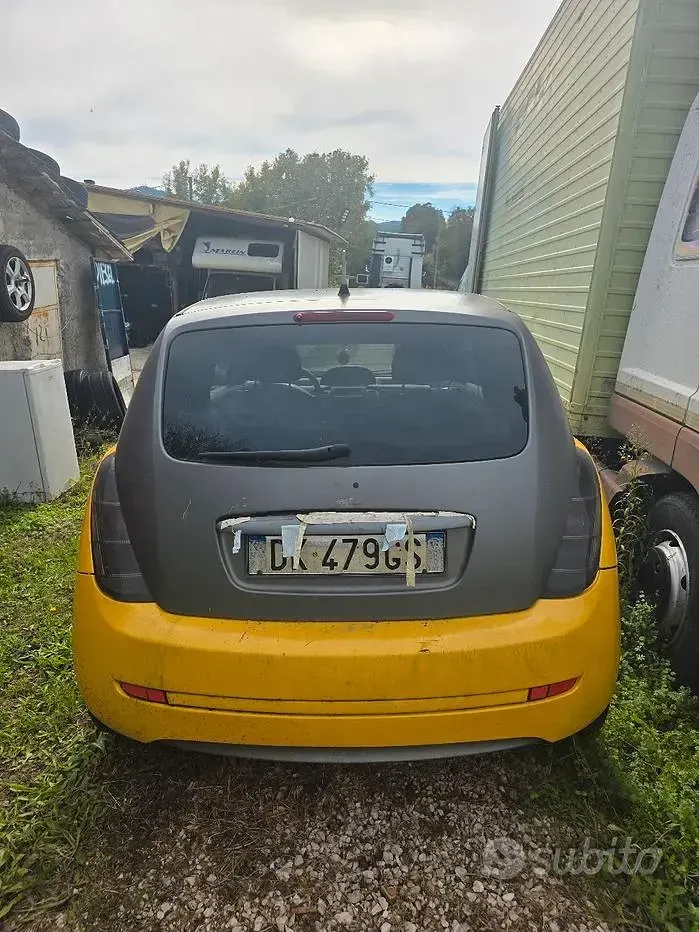 Usata Lancia Ypsilon 2008 Giallo Utilitaria
