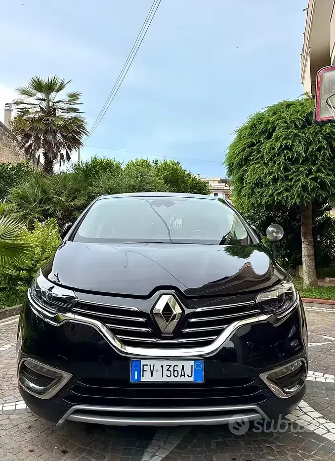 Usata Renault Espace 160 CV (117 kW) 2019 Nero Monovolume