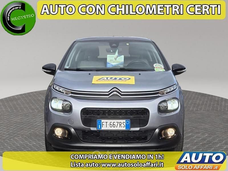 Usata Citroën C3 Shine 83 CV (61 kW) 2019 Grigio Berlina