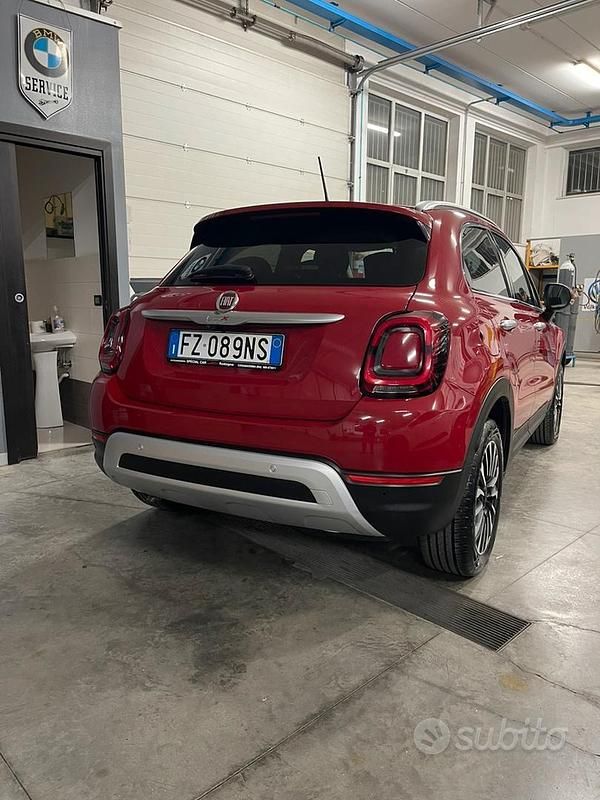 Usata Fiat 500X 120 CV (88 kW) 2019 Rosso SUV