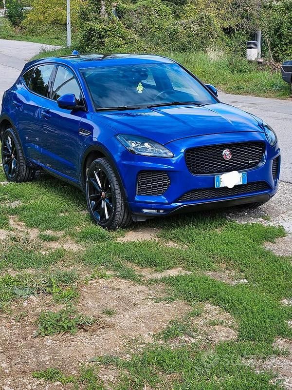 Usata Jaguar E-Pace 2018 Blu SUV
