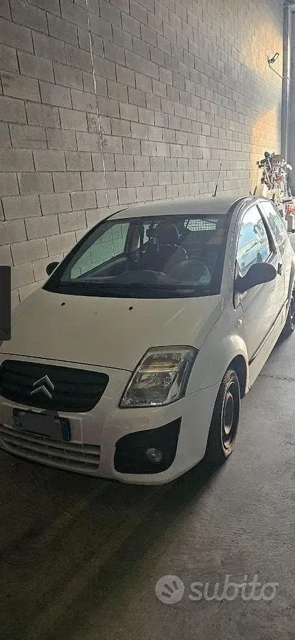 Usata Citroën C2 68 CV (50 kW) 2008 Bianco Utilitaria