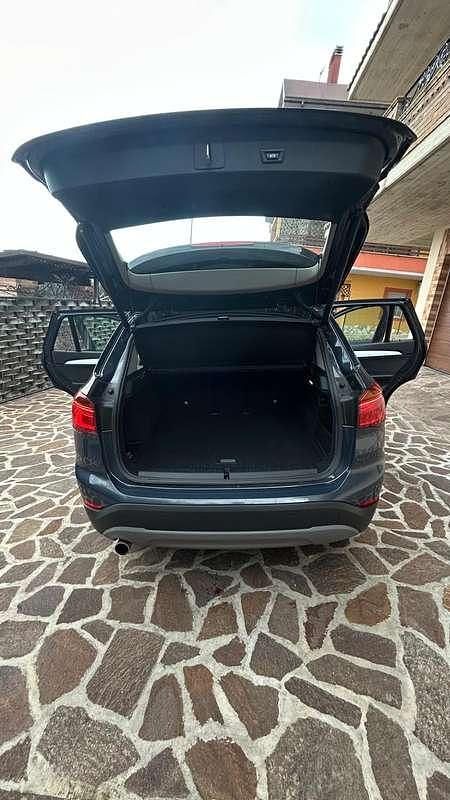 Usata BMW X1 Advantage 150 CV (110 kW) 2017 Blu/azzurro SUV