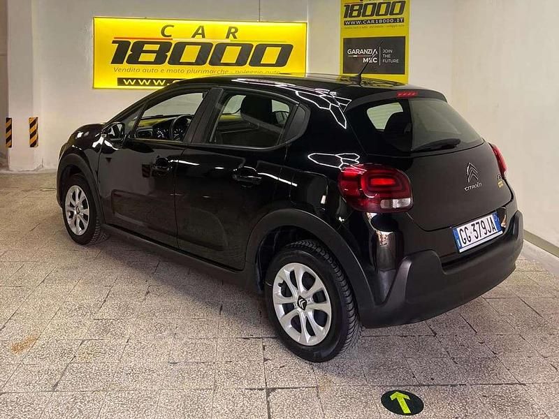 Usata Citroën C3 Feel 102 CV (75 kW) 2021 Nero Utilitaria