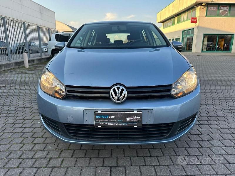 Usata VW Golf VI 80 CV (58 kW) 2009 Blu Utilitaria