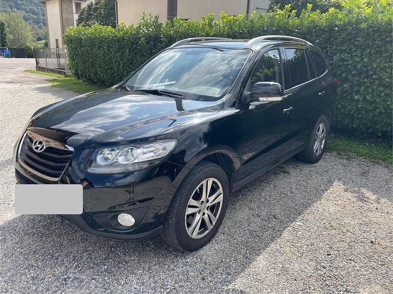 Usata Hyundai Santa Fe 197 CV (144 kW) 2011 Nero SUV