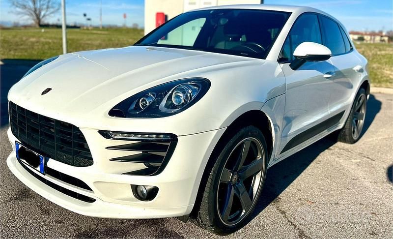 Usata Porsche Macan 252 CV (185 kW) 2018 Bianco SUV