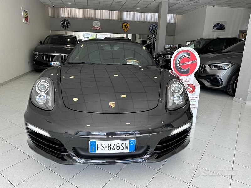Nero Usata 2013 Porsche Boxster Cabrio | 42.999 € (Buon prezzo) - Immagine 1/4