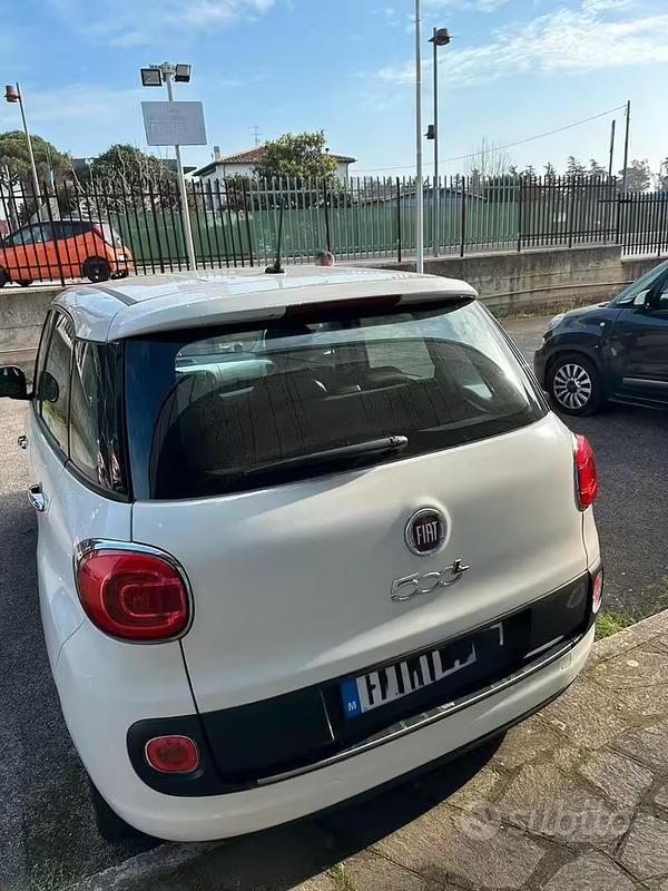 Usata Fiat 500L 95 CV (69 kW) 2015 Bianco Monovolume