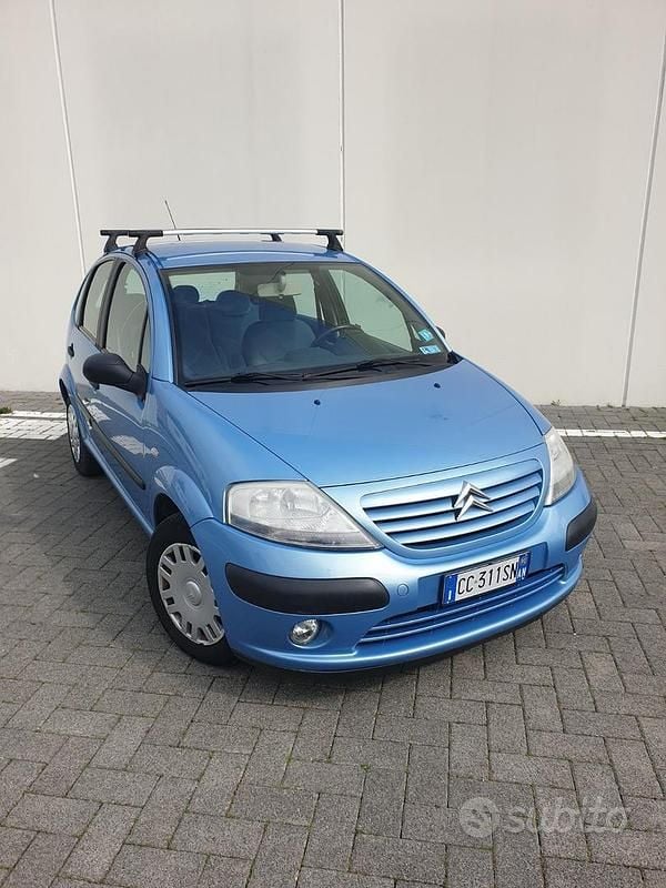 Usata Citroën C3 2002 Blu Utilitaria