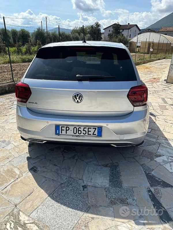 Usata VW Polo R-line 2018 Grigio Berlina