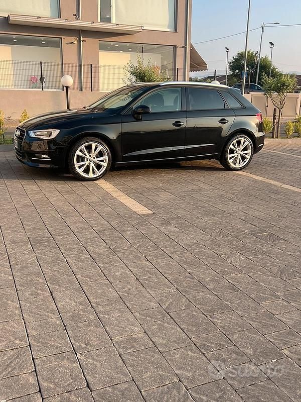 Usata Audi A3 Admired 105 CV (77 kW) 2015 Nero Berlina