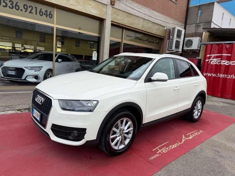 Usata Audi Q3 Business 140 CV (102 kW) 2014 Bianco SUV