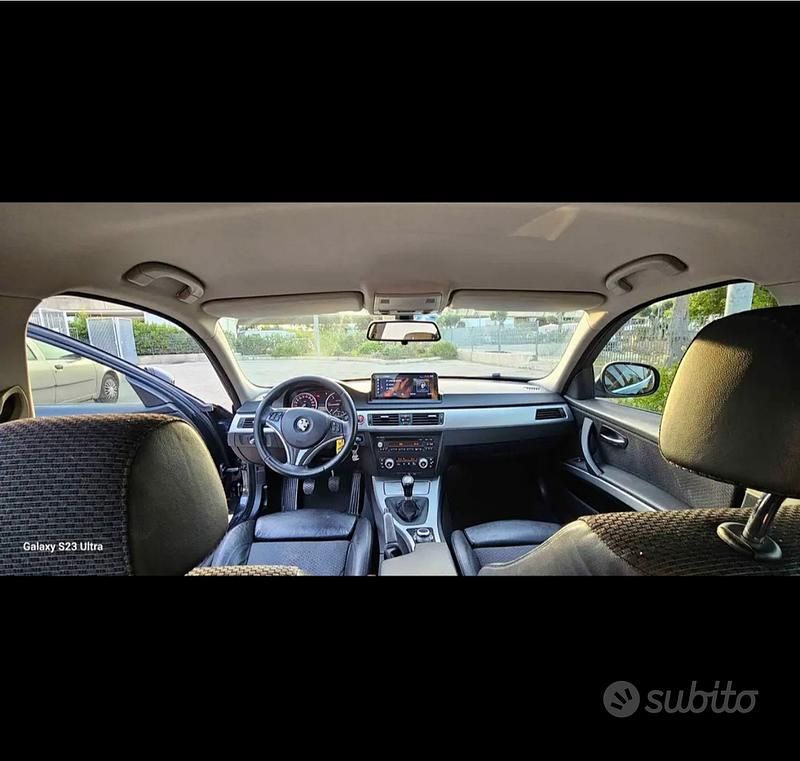 Usata BMW 320 177 CV (130 kW) 2009 Nero Berlina