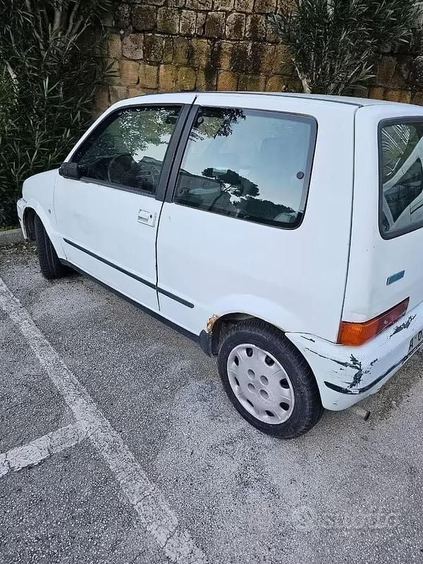 Usata Fiat Cinquecento 39 CV (28 kW) 1995 Bianco Utilitaria