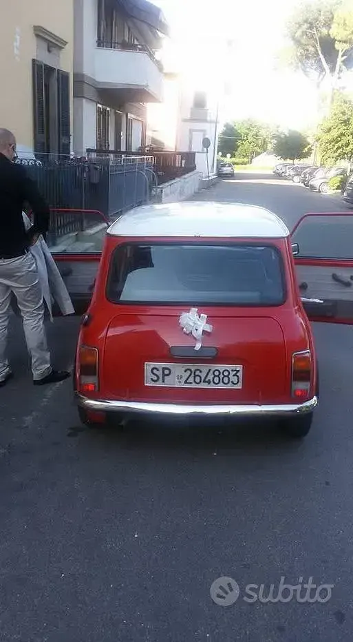 Usata Austin Mini 44 CV (32 kW) 1988 Rosso Utilitaria