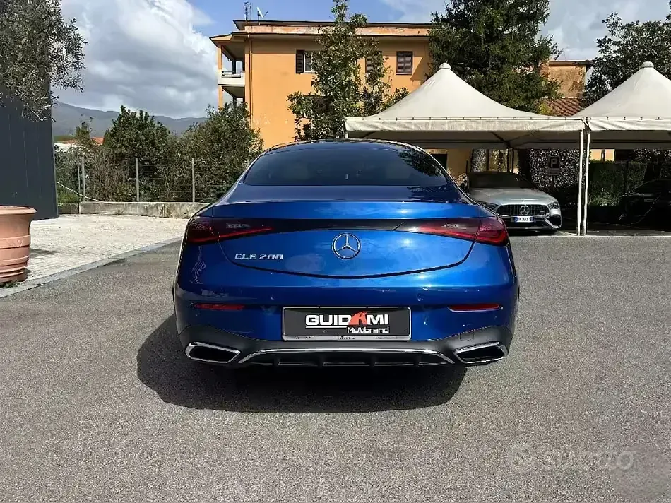 Usata Mercedes CLE200 AMG Line Premium Plus 204 CV (150 kW) 2024 Blu Coupé