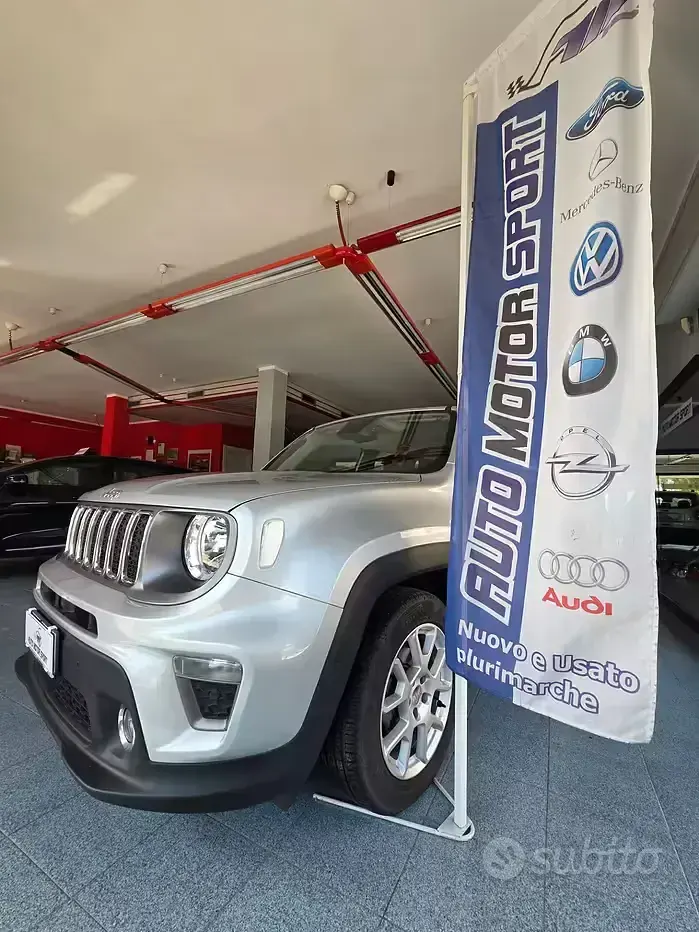 Usata Jeep Renegade Limited 130 CV (95 kW) 2021 Grigio SUV