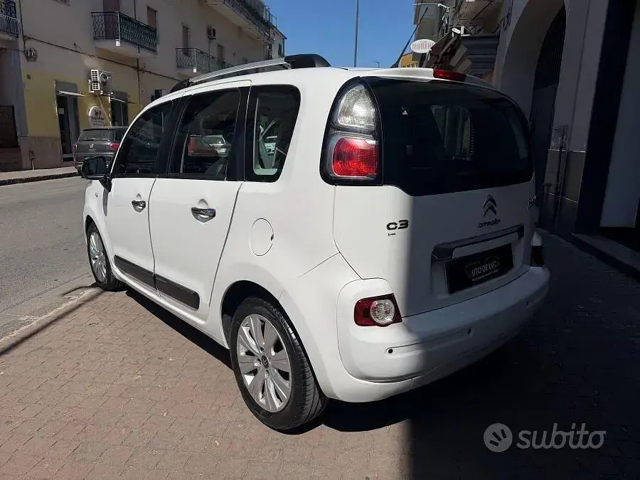 Usata Citroën C3 Picasso Exclusive 90 CV (66 kW) 2014 Bianco Monovolume