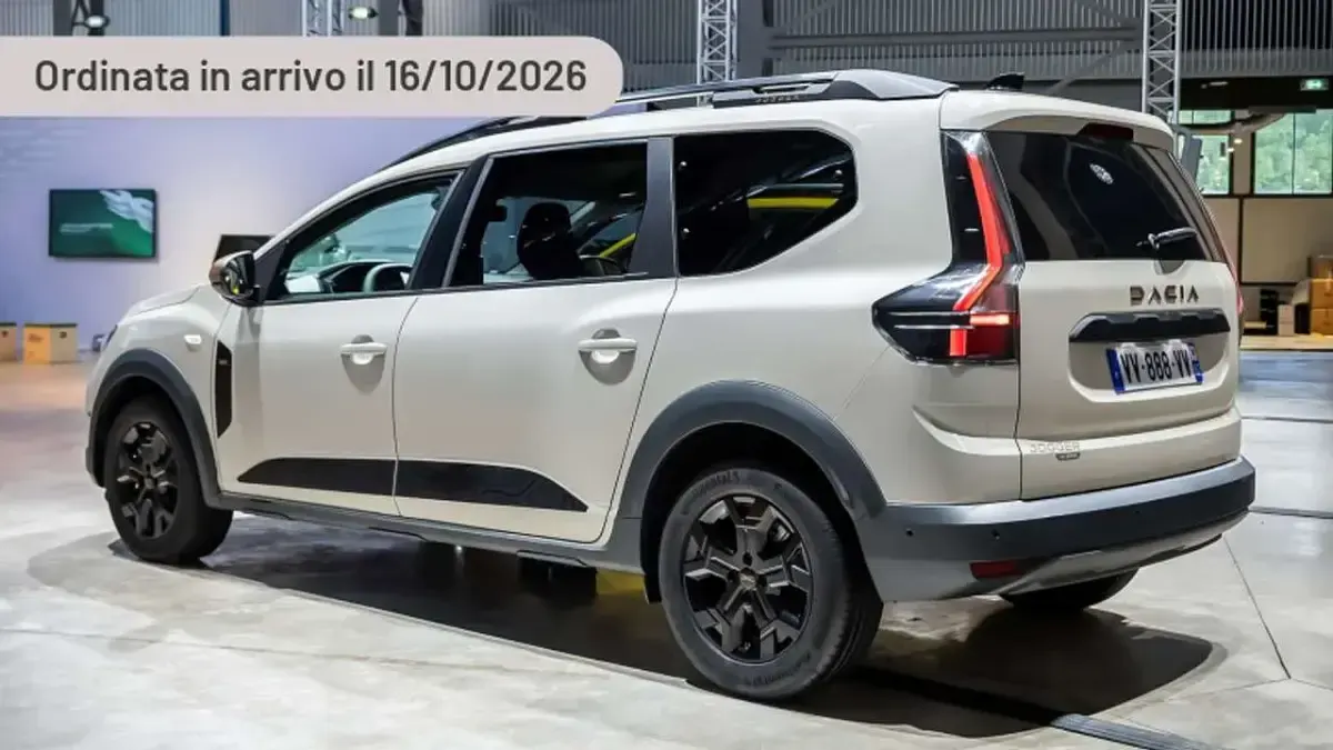 Nuova Dacia Jogger Journey 114 CV (83 kW) 2026 Argento Monovolume