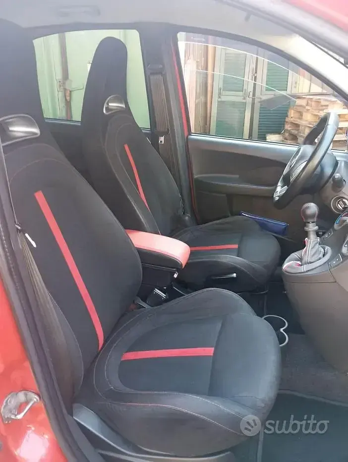 Usata Fiat Panda 101 CV (74 kW) 2007 Rosso Utilitaria