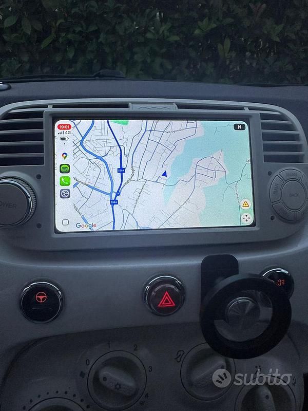 Usata Fiat 500 69 CV (50 kW) 2011 Bianco Utilitaria