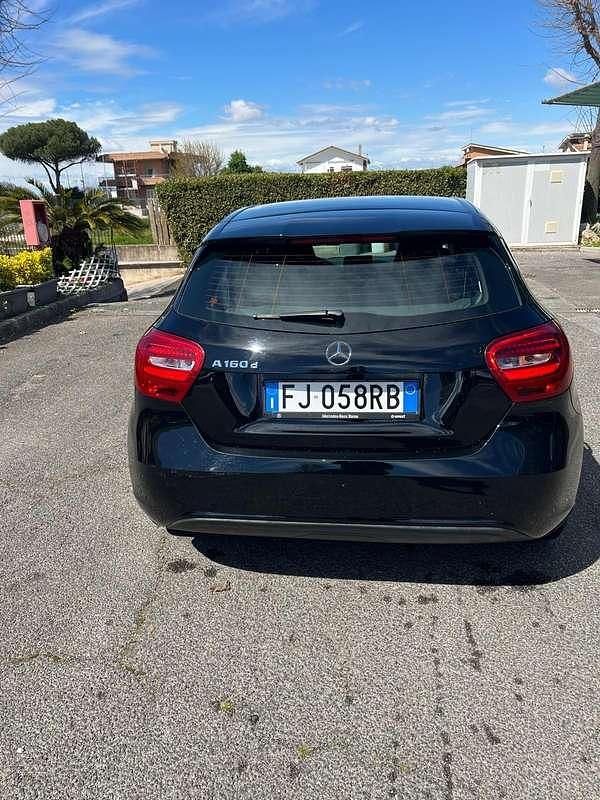 Usata Mercedes A160 Classic 95 CV (69 kW) 2017 Nero Berlina