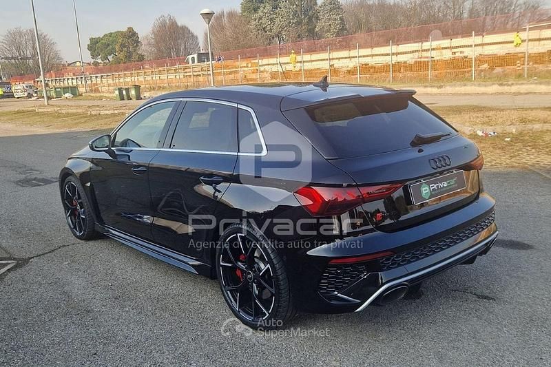 Usata Audi RS3 Ambiente 400 CV (294 kW) 2022 Nero Berlina