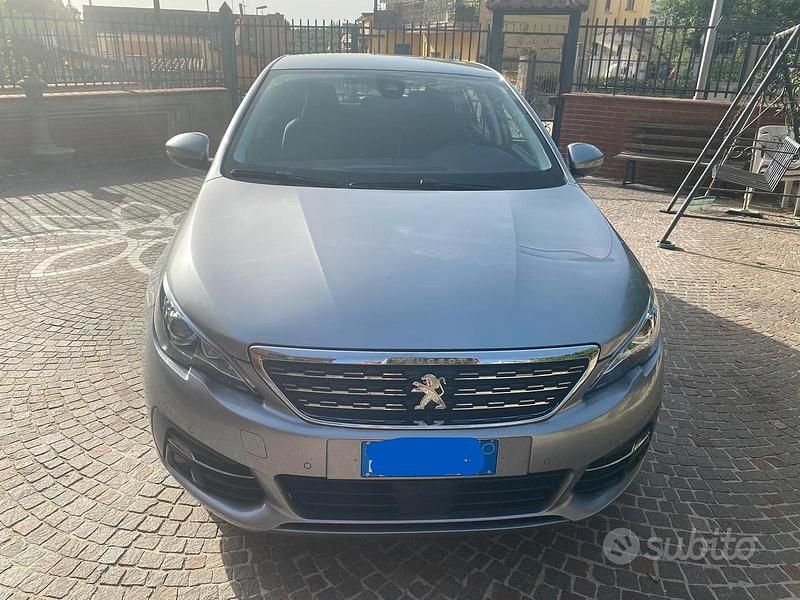 Usata Peugeot 308 Allure 131 CV (96 kW) 2019 Grigio Berlina