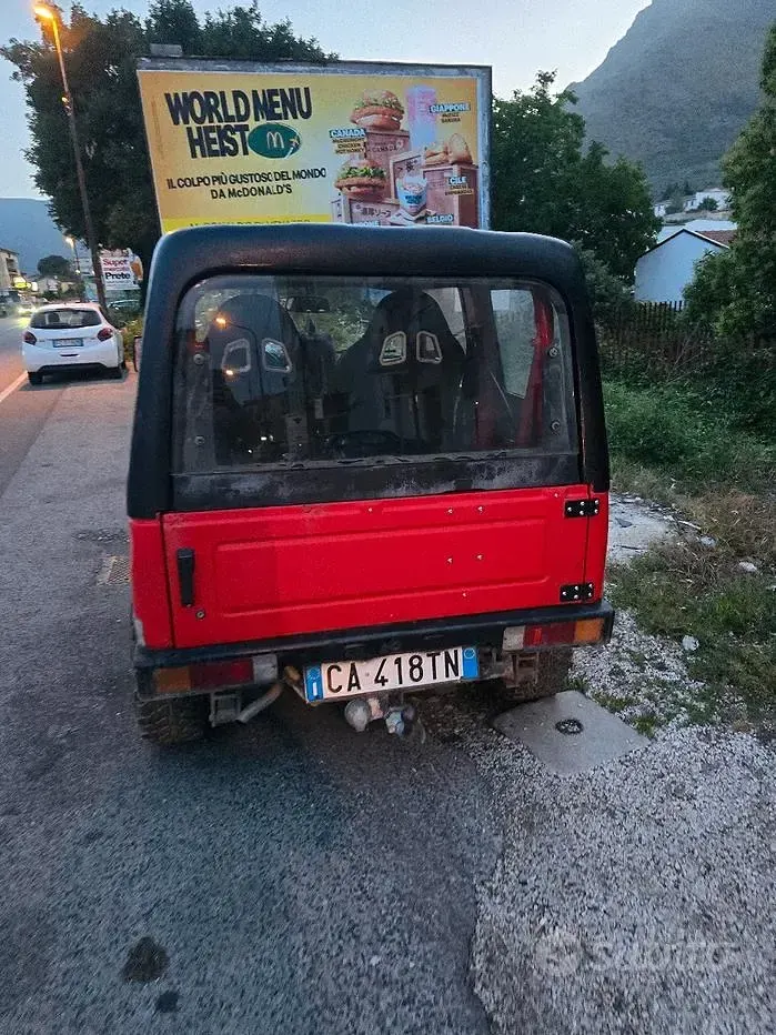 Usata Suzuki Samurai 1998 Rosso SUV