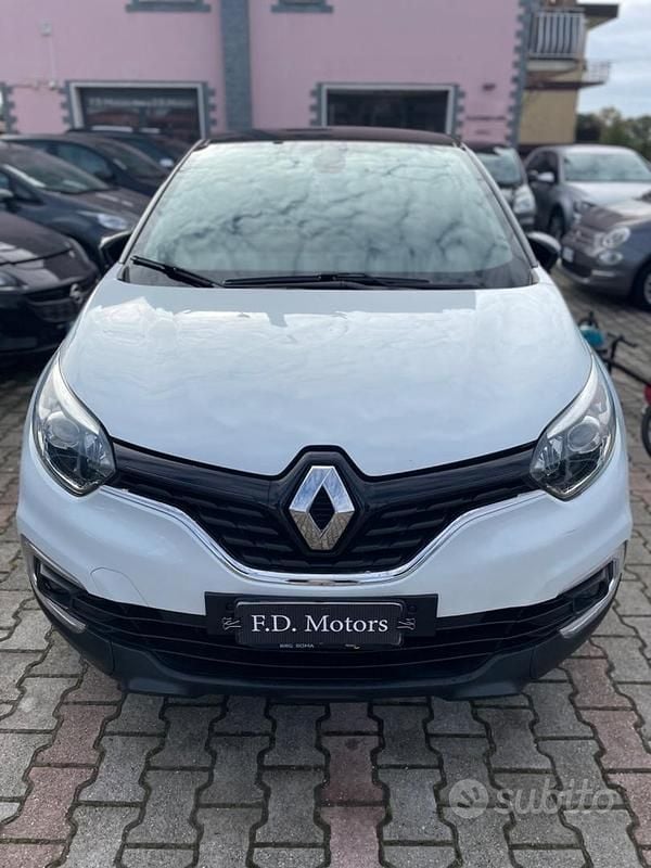 Usata Renault Captur 90 CV (66 kW) 2019 Bianco SUV
