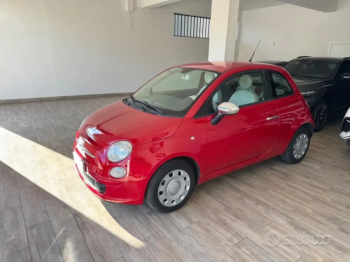 Usata Fiat 500 Pop 69 CV (50 kW) 2010 Rosso Berlina