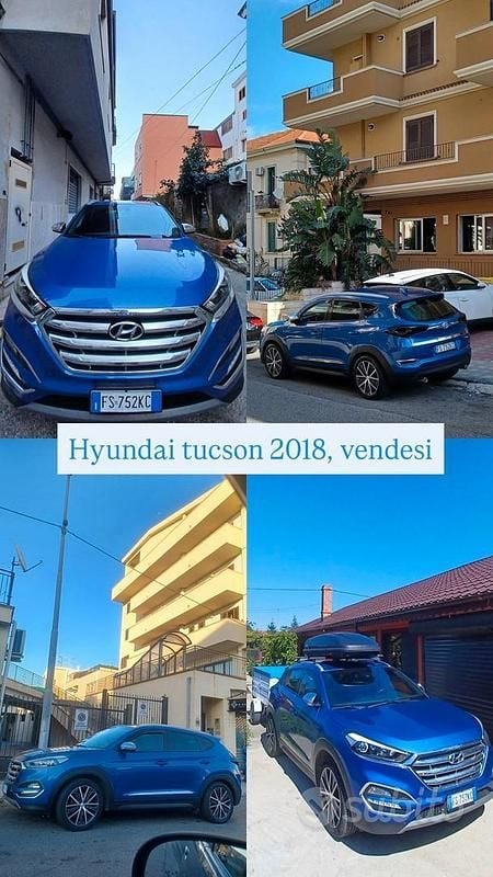 Blu Usata 2018 Hyundai Tucson SUV | 14.000 € (Ottimo prezzo) - Immagine 1/1