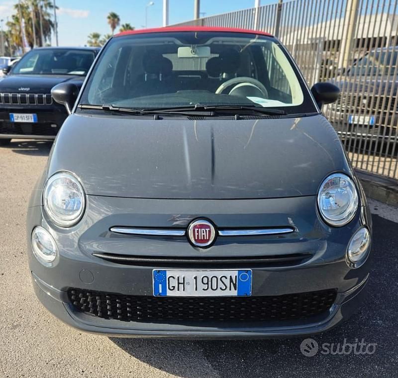 Usata Fiat 500 Dolcevita 70 CV (51 kW) 2022 Grigio Cabrio