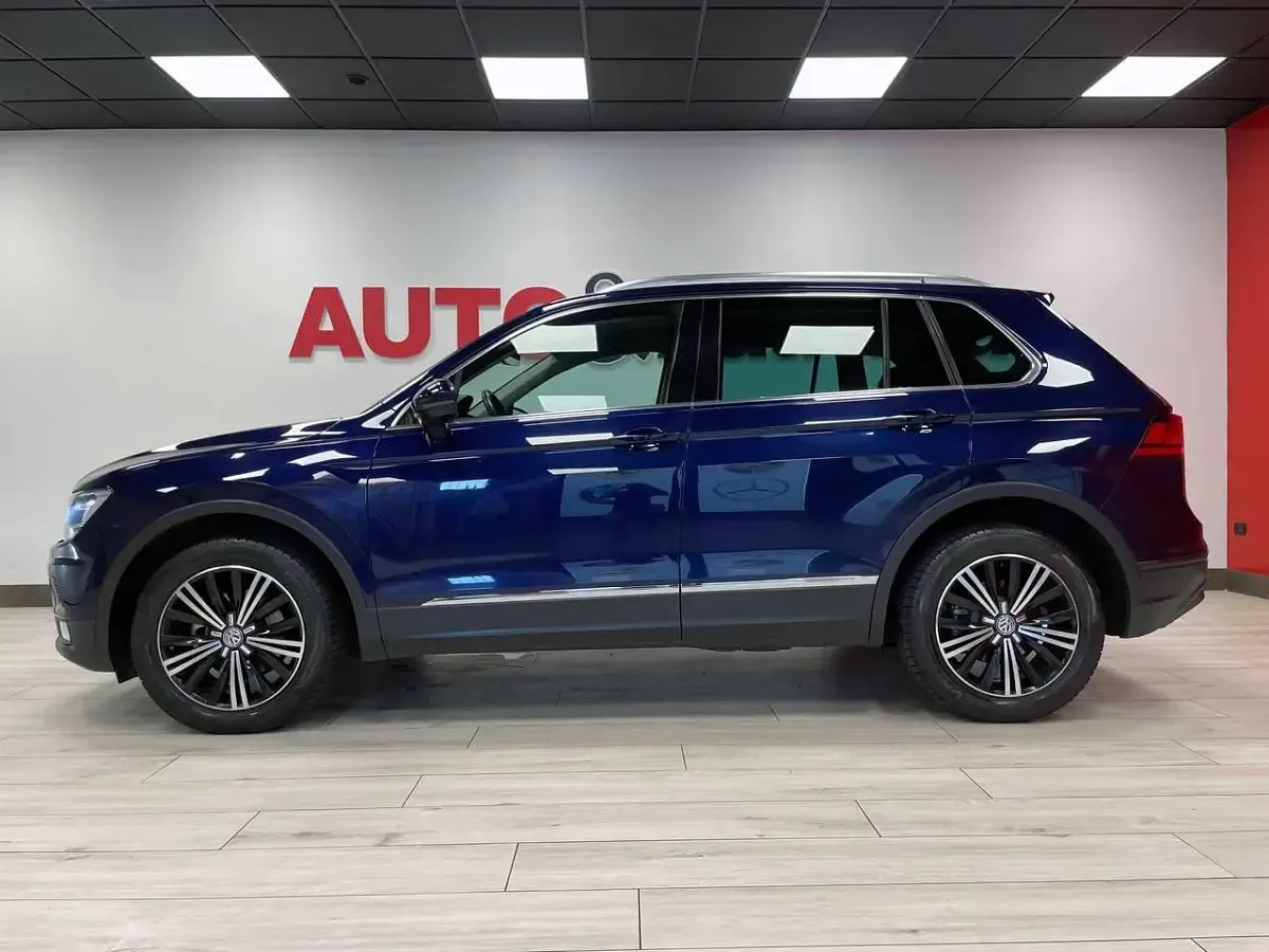 Usata VW Tiguan Business 150 CV (110 kW) 2017 Blu/azzurro SUV