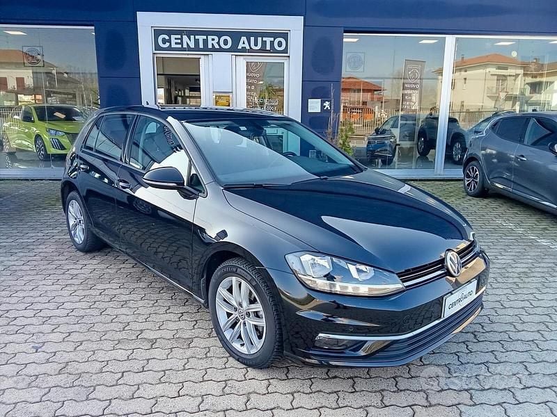 Usata VW Golf VII Business 116 CV (85 kW) 2019 Nero perla Berlina